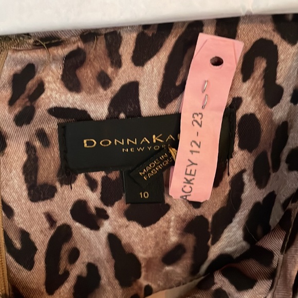 Donna Karan leopard print dress - Picture 3 of 6